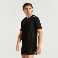 PRESSIO - Men - Elite SS Top - Black/Silver